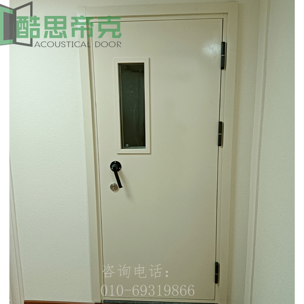 带视窗钢制隔音门