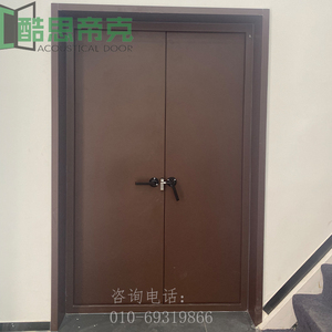 对开单面软包隔音门